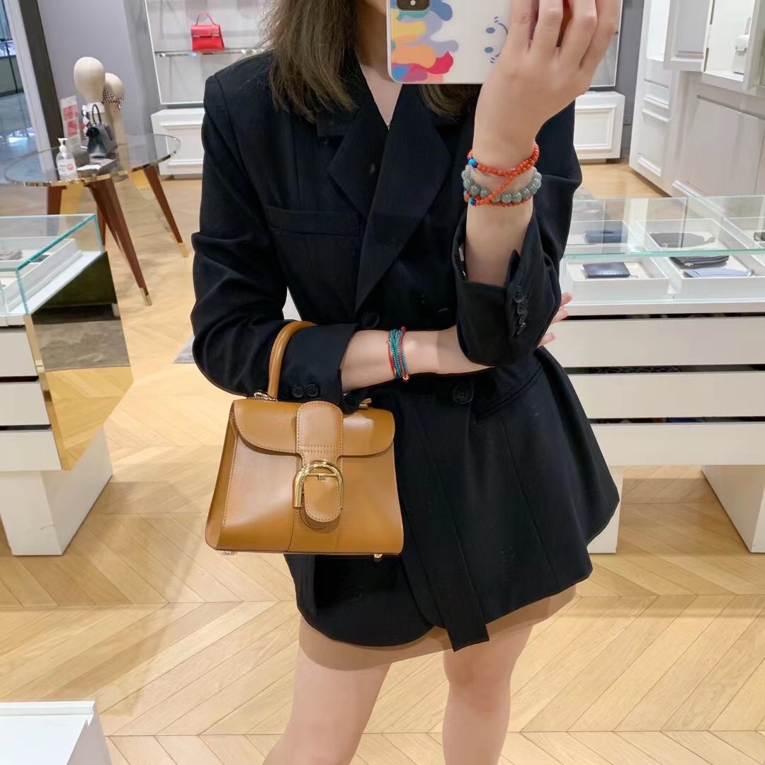 델보 브리앙 박스백 미듐